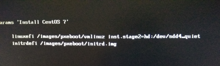 CentOS7 使用U盘安装无法进入安装界面