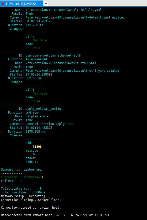 树莓派（buster版本）安装 OpenMediaVault（OMV）