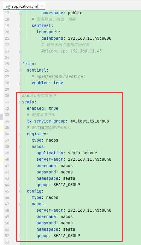 Spring Cloud Alibaba 项目搭建(Nacos、Sentinel、Seata)