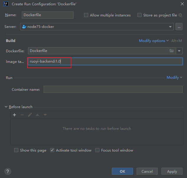 Docker Compose 部署若依前后端分离版