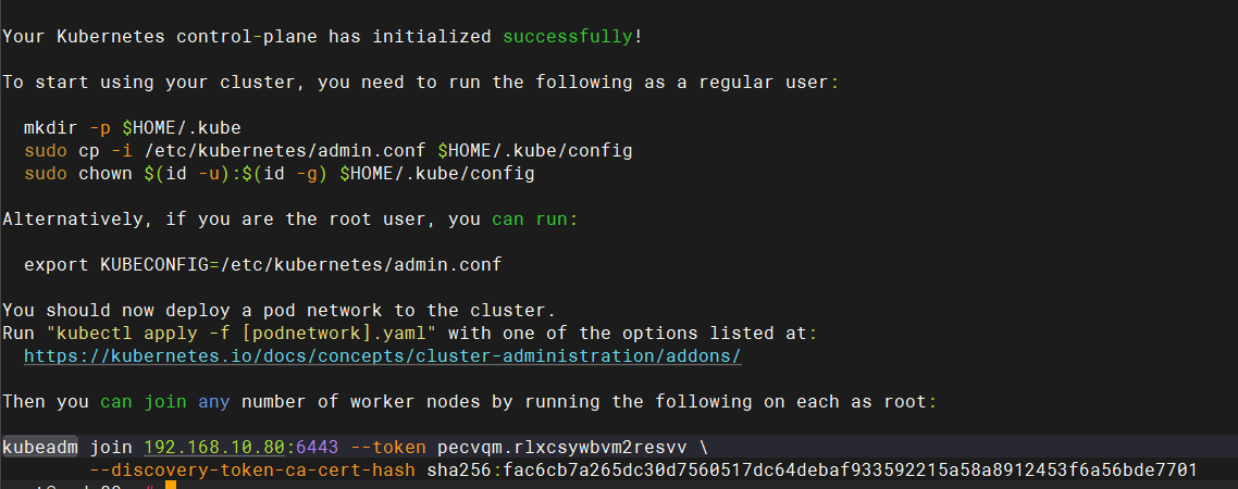 Ubuntu20.04 部署 k8s