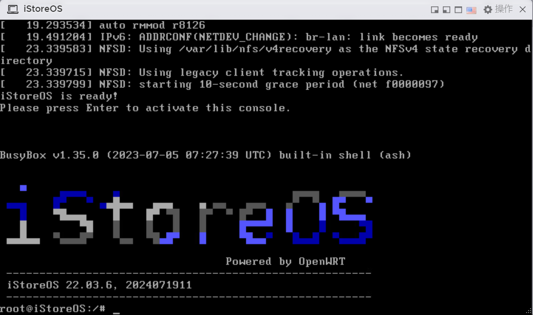 ESXI 8.0 安装 iStoreOS 软路由